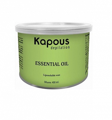 Kapous Воск с эфирным маслом Корицы в банке 400 мл
