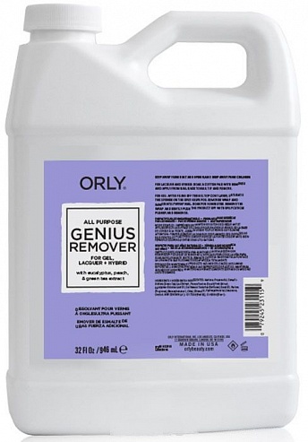 ORLY GENIUS REMOVER Жидкость для снятия любого покрытия 946 мл