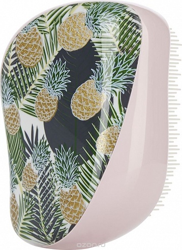 Tangle Teezer Compact Styler Palms Pineapples Щётка, розовый/зелёный
