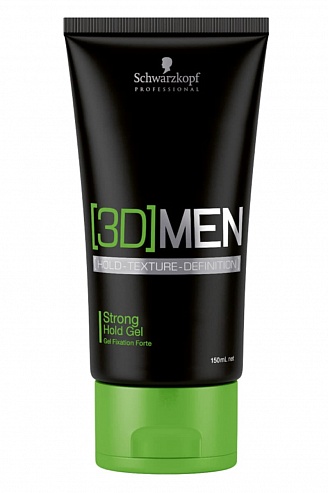 BC 3D Men Гель для волос сильной фиксации 150 мл 
