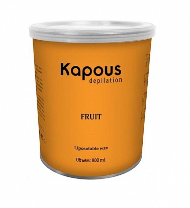 Kapous Воск с ароматом Банана в банке 800 мл