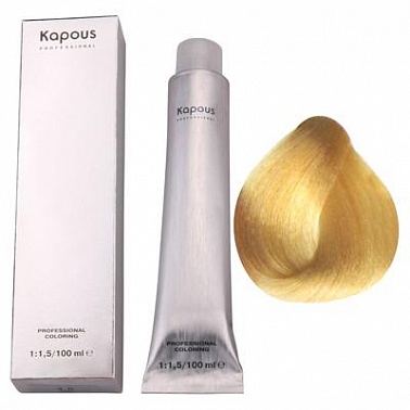 Kapous Professional Крем-краска для волос 903 суперосветляющий золотой блонд 100 мл