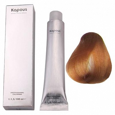 Kapous Professional Крем-краска для волос 934 суперосветляющий золотисто-медный блонд 100 мл