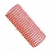 EUROstil Бигуди-липучки розовые, 24 мм, 6 шт.