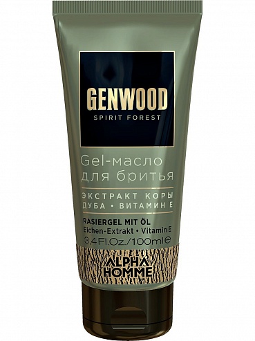 Genwood Гель-масло для бритья, 100 мл