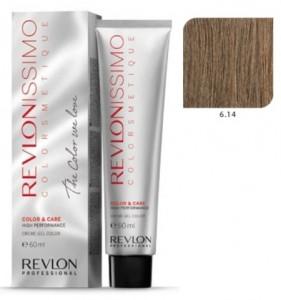Revlonissimo Colorsmetique 6.14 темный блондин пепельно-медный 60 мл Revlonissimo Colorsmetique 6.14 темный блондин пепельно-медный 60 мл