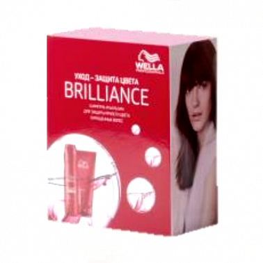 Wella Подарочный набор Brilliance (шампунь + бальзам)