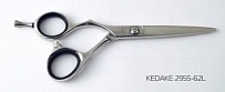 Ножницы Kedake 2955 прямые 5,5 кобальт, для левши