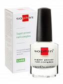 Sophin Super Power Nail Complex Интенсивный укрепитель ногтей с натуральным финишем, 12 мл