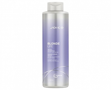 BLOND LIFE Шампунь фиолетовый для холодных ярких оттенков блонда, 1000 мл