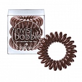 invisibobble Original Pretzel Brown Резинка-браслет для волос коричневая, 3 шт.