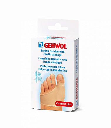Gehwol Защитная накладка на большой палец из гель-полимера и эластичной ткани, 1 шт.