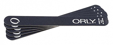 Orly Black Board Набор пилок для натуральных ногтей (5 шт) 180 