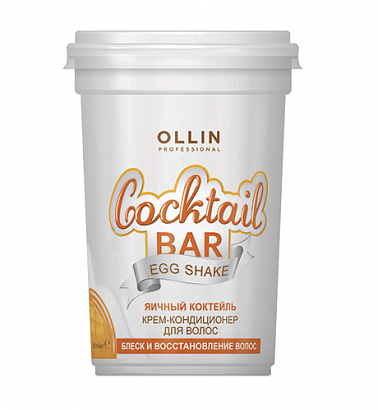 Ollin Coctail Bar Крем-кондиционер для восстановления "Яичный коктейль" 500 мл