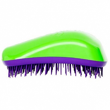 Dessata Hair Brush Original Green-Purple - зелёный-фиолетовый