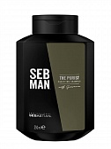SEB MAN THE PURIST Очищающий шампунь для волос, 250 мл