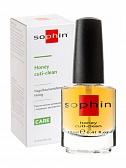 Sophin Honey Cuti-Clean Размягчитель кутикулы с медовым экстрактом, 12 мл 