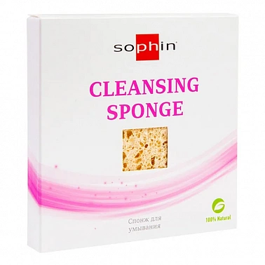 Sophin Спонж для снятия макияжа, большой, 1 шт.