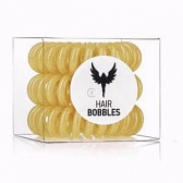 Hair Bobbles HH Simonsen Резинка-браслет для волос золотая, 3 шт.