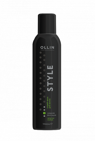 Ollin Style Спрей-воск для волос средней фиксации, 150 мл