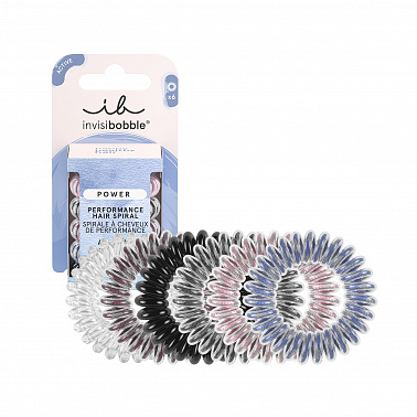 invisibobble Power Be Visible Резинка-браслет для волос, цвет в ассортименте, 6 шт.