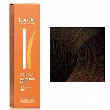 Londa AMMONIA-FREE 6/37 Тёмный блонд золотисто-коричневый 60 мл