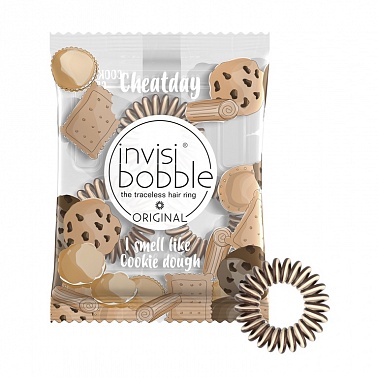 Резинка-браслет ароматизированная invisibobble Cheat Day Cookie Dough Craving, 3 шт.