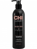 CHI Luxury Шампунь с маслом семян черного тмина для мягкого очищения волос, 739 мл