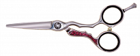Ножницы Kedake 24250 прямые 5,0 (розовый декор)