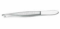 SAM Пинцет для бровей стальной, форма "краб" 9,0 см