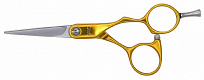 Ножницы DAYO прямые 5,0 золотые ручки
