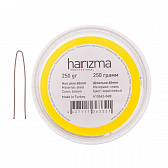 harizma Шпильки прямые коричневые 60 мм, 250 г 