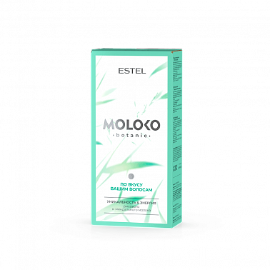 ESTEL Moloko botanic Набор Шампунь + бальзам для волос, 250/200 мл