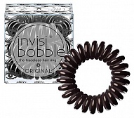 invisibobble Original Резинка-браслет для волос, цвет чёрный металлик, 3 шт.