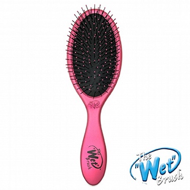Wet Brush Punchi Pink Щетка для распутывания мокрых волос (розовая)