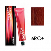 Color Sync 6RC+  тёмный блондин красно-медный+ (6.64), 90 мл