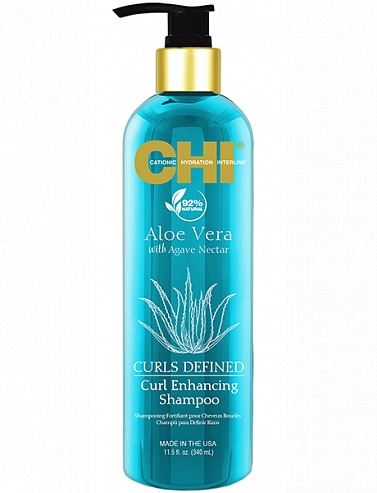 CHI Aloe Vera Шампунь для вьющихся волос, 340 мл