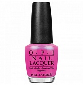 N36 OPI Classic Лак Hotter Than You Pink сиреневый, 15 мл